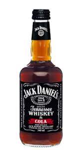 JACK DANIELS/COLA 4PK BOTT .33